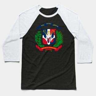 Coat of arms of the Dominican Republic Baseball T-Shirt